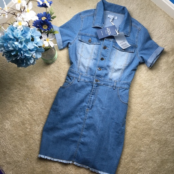 Love Tree Dresses & Skirts - Spring Love tree denim jean dress